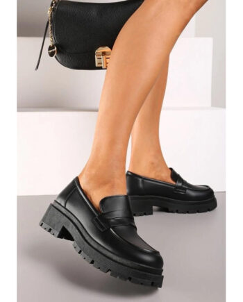 Elegante sorte loafers til kvinder – perfekt til enhver lejlighed