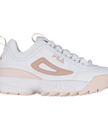 Fila Disruptor Sneakers til kvinder – Hvid og Mauve Tilbud!