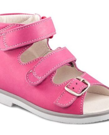 Lyserød Richter Pigesandal med Komfort og Støtte