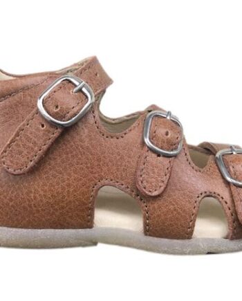 Cognacfarvede Babybotte sandaler – Fantastisk børnetilbud!