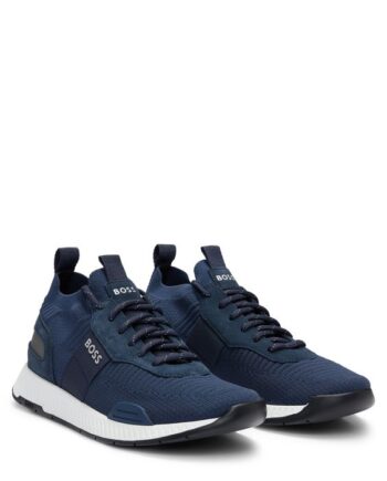 BOSS Sneakers i Sort – Sporty Stil med Bæredygtig Komfort