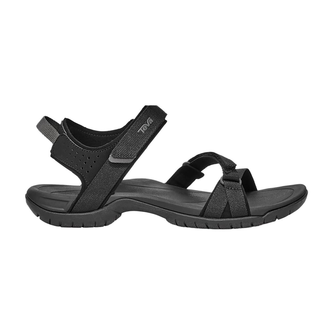 Sort Teva Womens Verra Black Black - Teva Skosh - 196565917461
