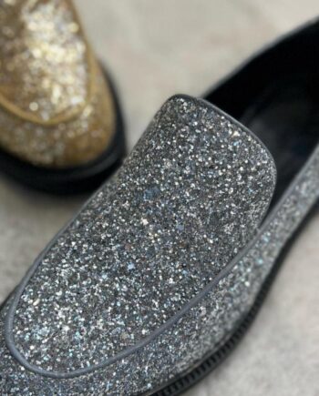 Copenhagen Shoes Loafers Loafer Silver - Skosh  - 5715334461896