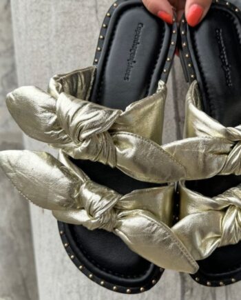 0051 Guld Copenhagen Shoes Sandaler Feel Gold - Skosh  - 5715334615046