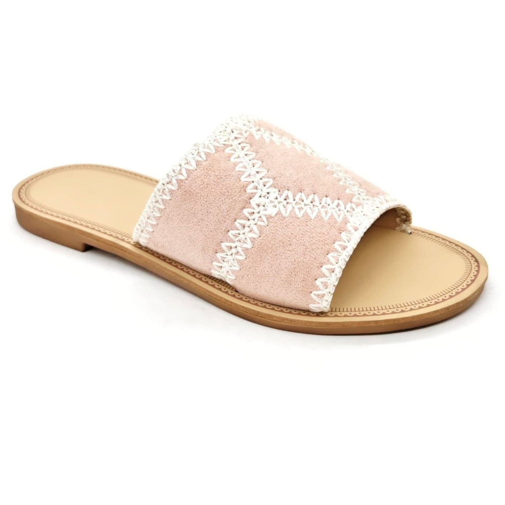 Pink Emilie Dame Sandaler Dm429 - Shoes Skosh - 5715406799261