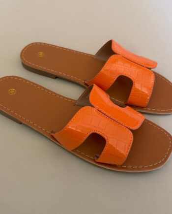 Orange Jennifer Dame Sandaler Th9p - Shoes Skosh  - 5715406792507