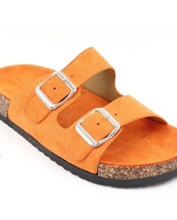 Orange Lilja Sandal Df861 - Shoes Skosh  - 5715406261157
