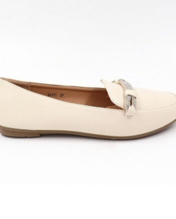 Beige Vilja Loafers Xa101 - Shoes Skosh  - 5715406021928