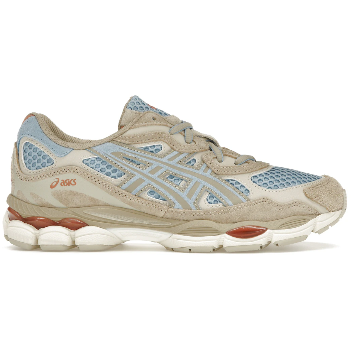 Asics Gel Nyc Harbor Blue Wood Crepe - Asics Skosh - 4550457176897