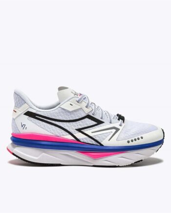 Hvid Diadora Atomo V7000 Løbesko Pink - Skosh