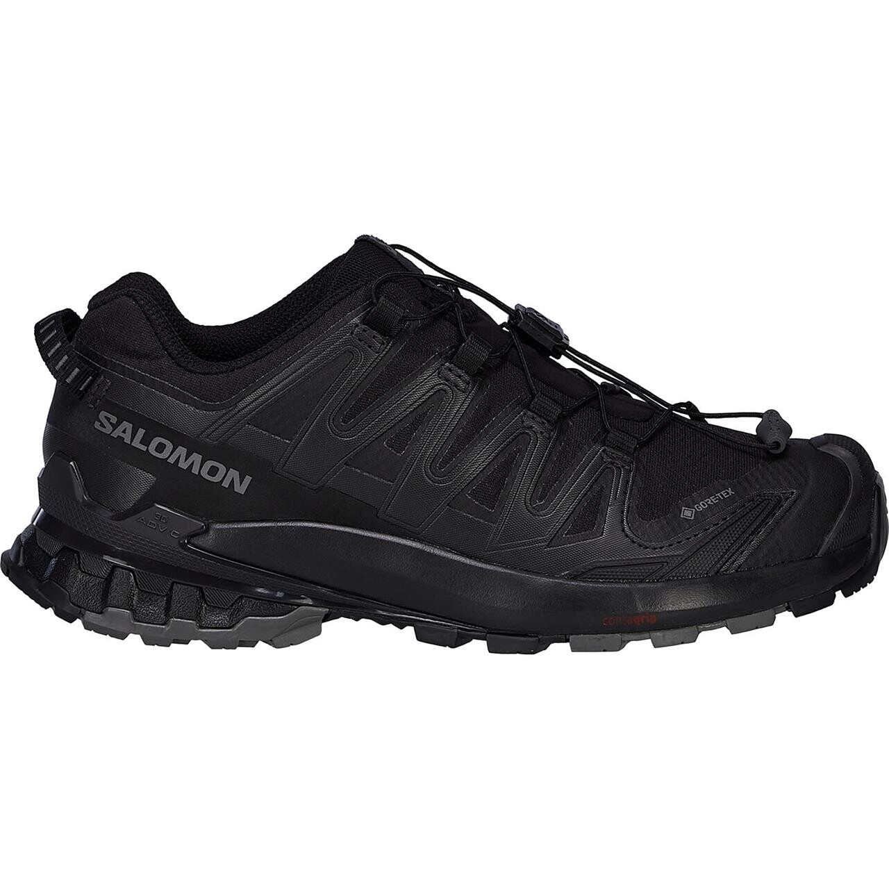 Sort Salomon Womens Pro Gore Tex Black Phantom Pewter - Salomon Skosh - 195751403177