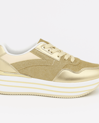 Dame Sneakers Guld - Skosh