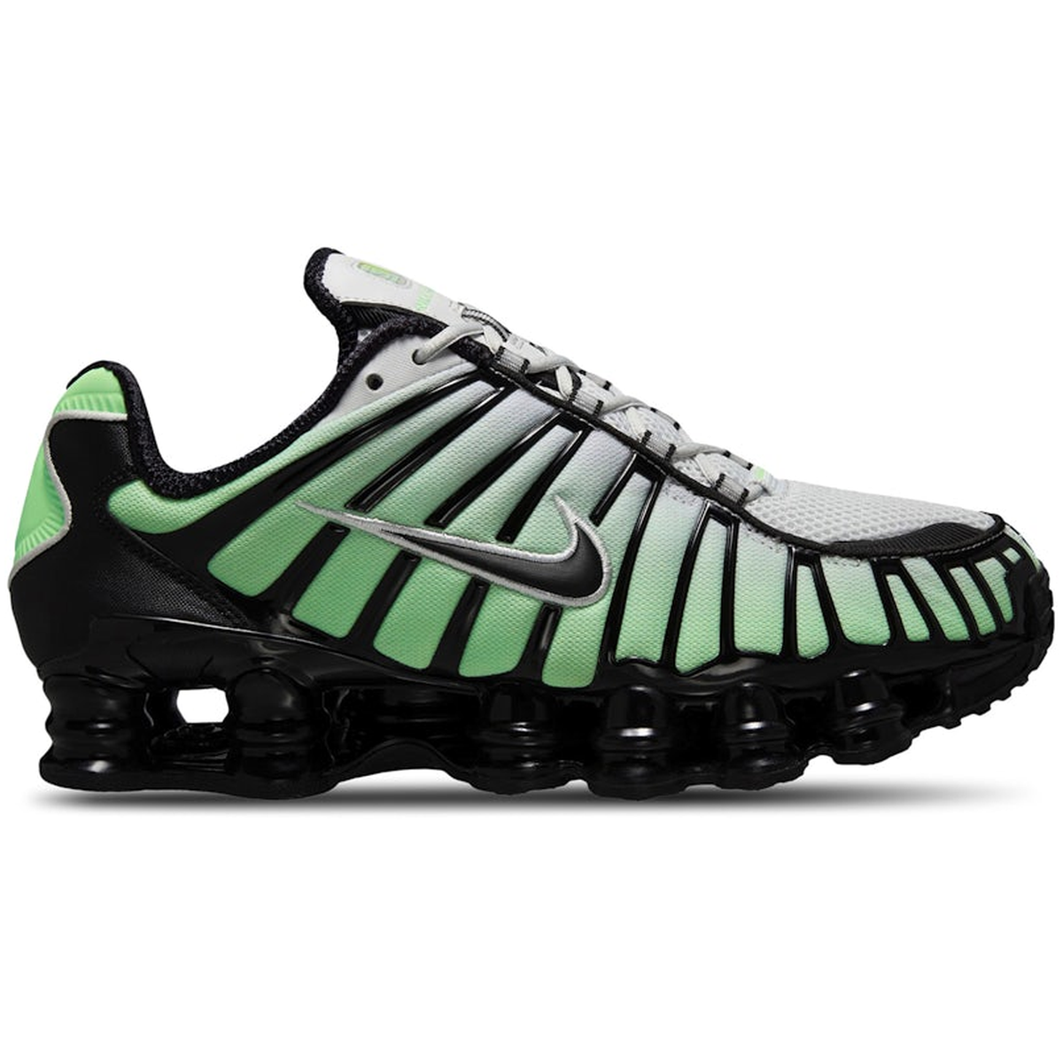 Sort Nike Shox Vapor Green Black - Nike Skosh