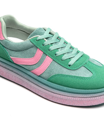 Grøn Agnes Dame Sneakers 8999 Green - Shoes Skosh  - 5715406797526