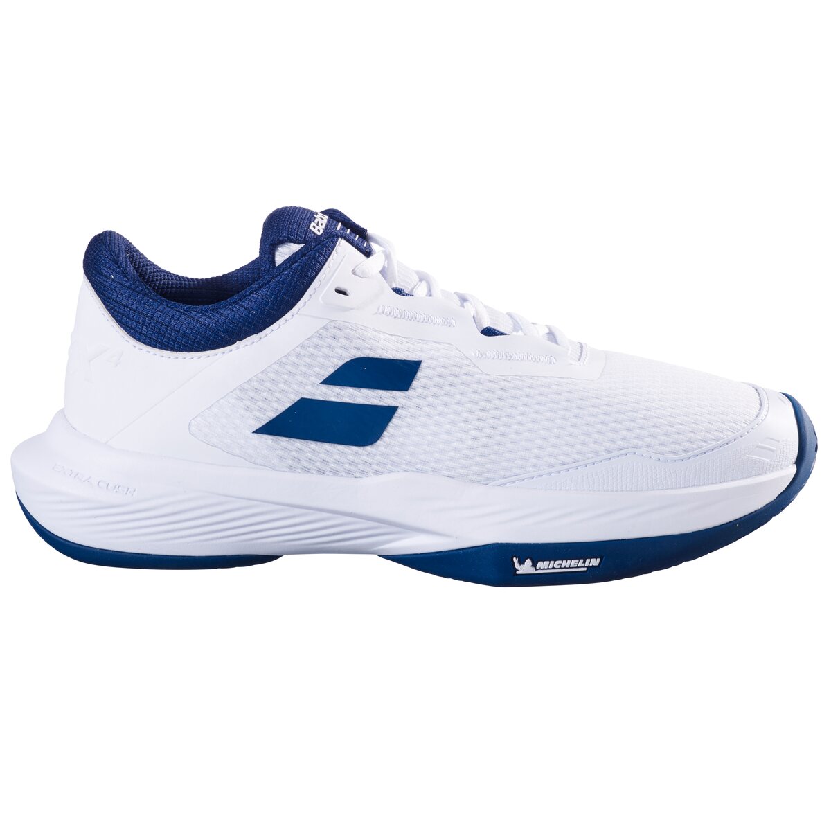 Hvid Babolat Sfx4 All Court White Estate Blue - Babolat Skosh