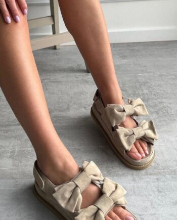 0301 BISCUIT Copenhagen Shoes Sandaler Come Suede Biscuit - Skosh  - 5715334491565