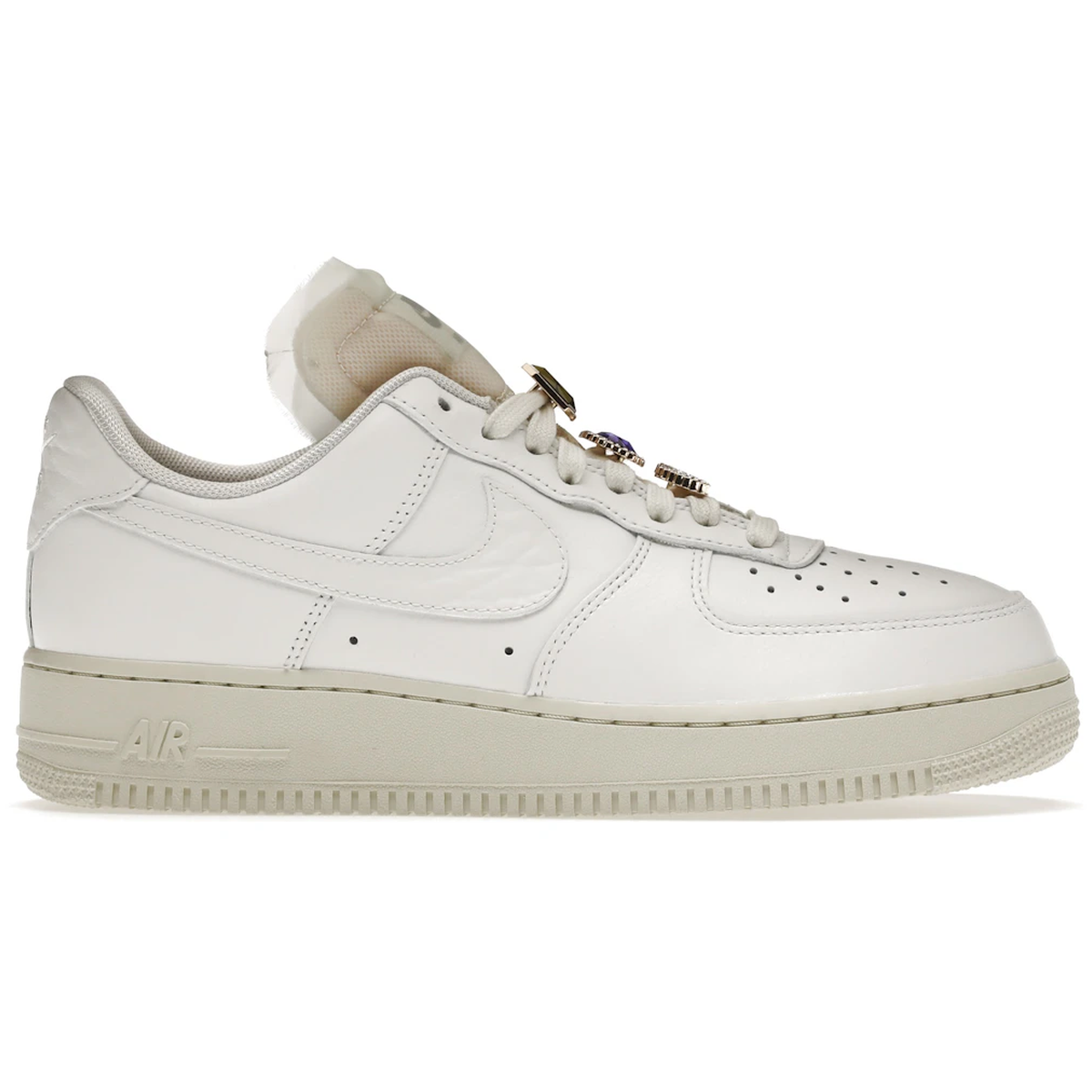 Hvid Nike Air Force Low Prm Jewels White - Nike Skosh - 195244304080