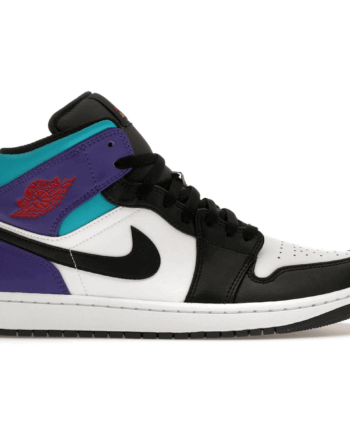 Lilla Air Jordan Mid Court Purple Tropical Twist - Air Skosh