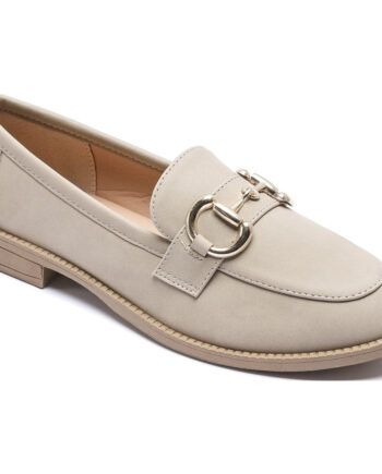 Jessy Dame Loafers Vg261 Kaki - Shoes Skosh  - 5715406511917