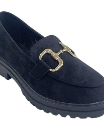 Sort Elsa Dame Loafers Df08 Black - Shoes Skosh  - 5715406498805