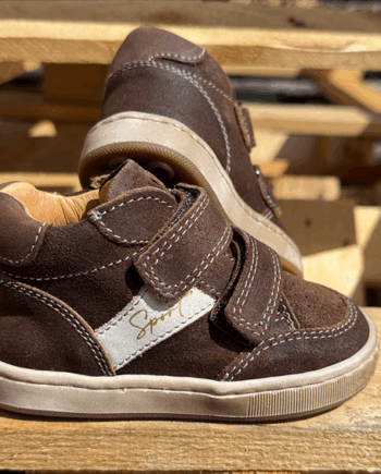 Babybotte Formidable Velcro Sneakers Brun - Babybotte Skosh