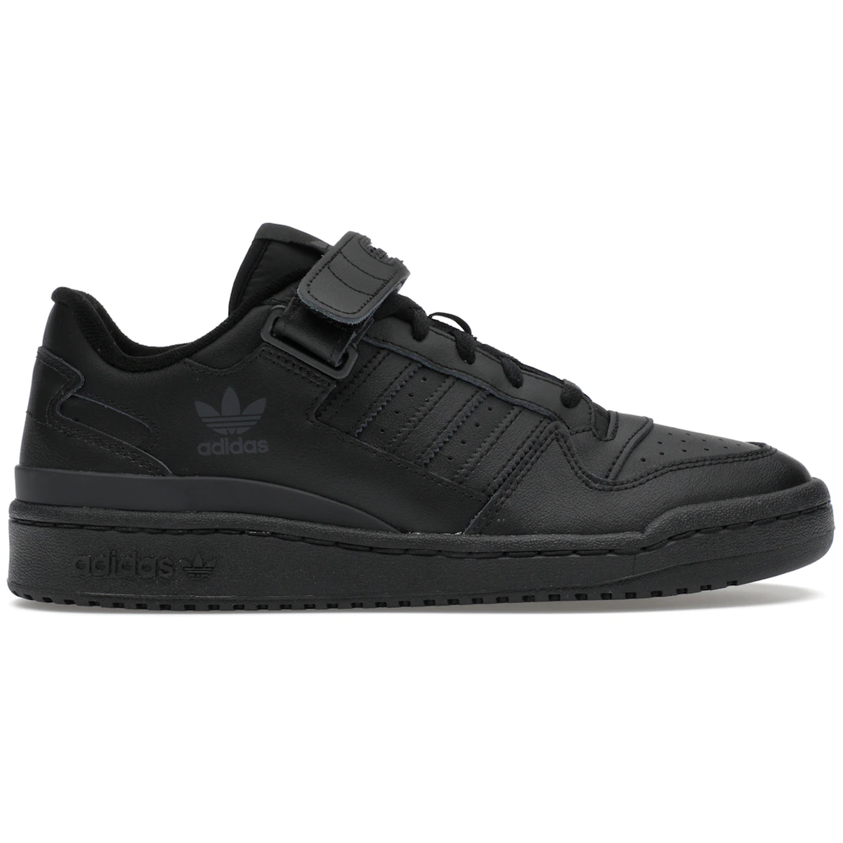 Sort Adidas Forum Low Triple Black - Adidas Skosh