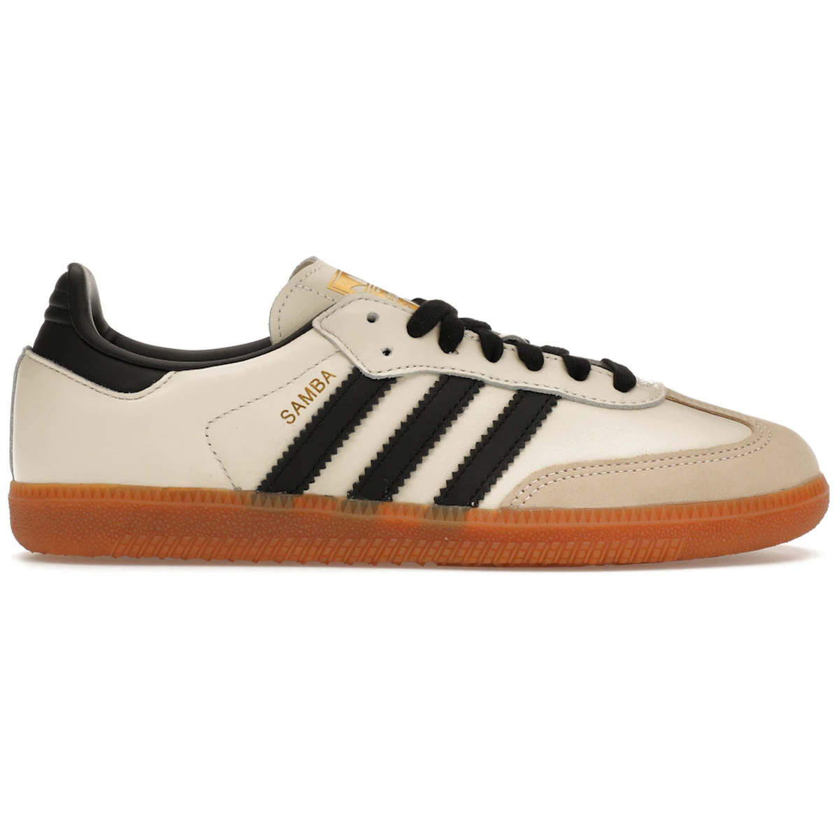 Hvid Adidas Samba Cream White Sand Strata - Adidas Skosh - 4066765863348