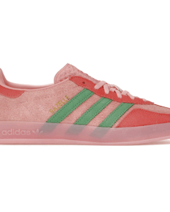 Pink Adidas Gazelle Indoor Spark Preloved Scarlet - Adidas Skosh  - 4067888601343