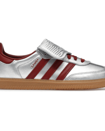 Adidas Samba Silver Metallic Ruby Gum - Adidas Skosh
