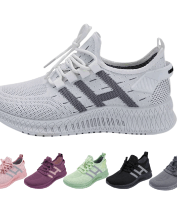 Hvid Løbesko Sneakers Til Kvinder åndbare Med Optimal Støddæmpning - Satana.dk Skosh