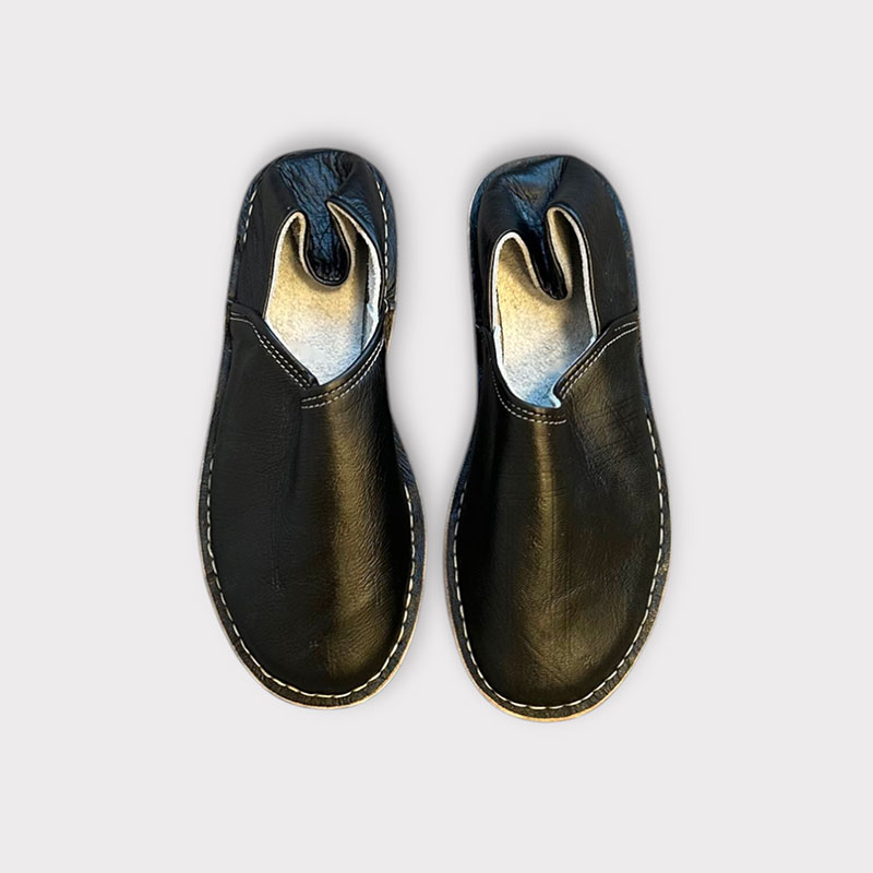 Sort Slippers Sko Herre - Tibladin Skosh