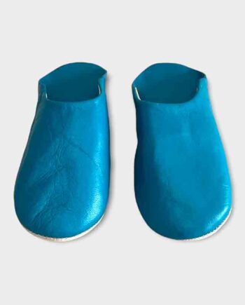 Slippers Dame Mørk Turkis - Tibladin Skosh