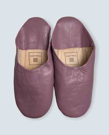 Slippers Dame Lys Violet - Tibladin Skosh