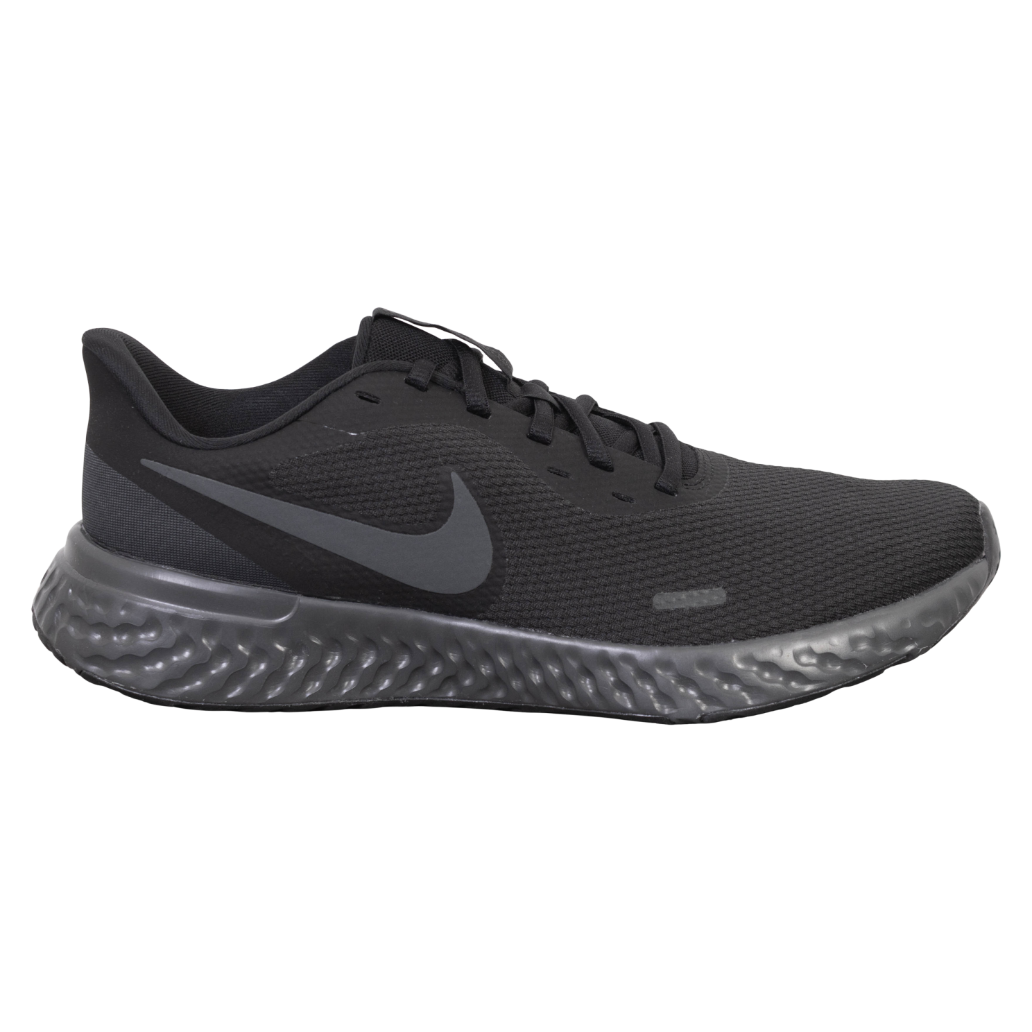 Sort Nike Revolution Herre Sneakers Black Anthracite - Nike Skosh