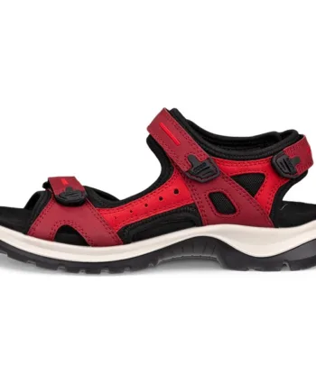 Brick Ecco Offroad Yucatan Dame Sandal Chili Red Sandaler - Ecco Skosh  - 194891756594