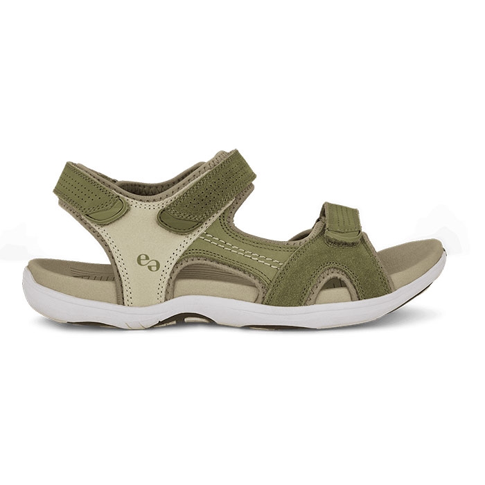 Grøn Green Comfort Corsica Cila Sage Sandaler - Skosh - 5715744997992