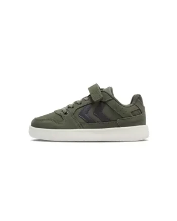 DUSTY OLIVE Hummel Power Play Suede 223924 6002 - Hummel Skosh  - 5715454692101