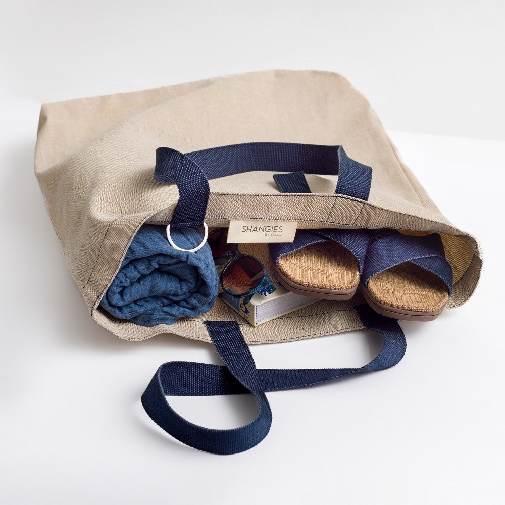Blue Shangies Medium Taske Midnight - Shangies Skosh - 5740022202734