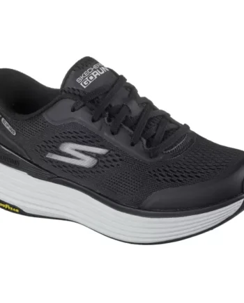 BLK Skechers Women Max Cushioning Suspensio 129258 - Skechers Skosh  - 198739623048