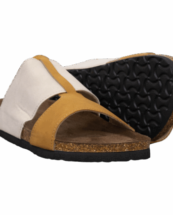 Gul Anyway Dame Sandaler Yellow Cream - Anyway Skosh  - 5714470231585